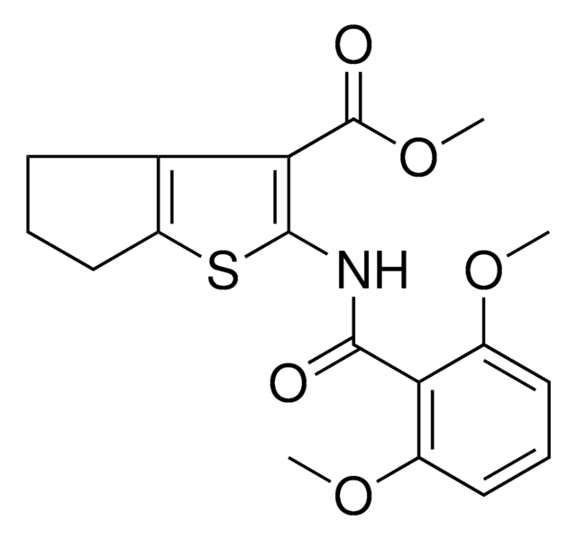 METHYL 2-[(2,6-DIMETHOXYBENZOYL)AMINO]-5,6-DIHYDRO-4H-CYCLOPENTA[B]THIOPHENE-3-CARBOXYLATE AldrichCPR