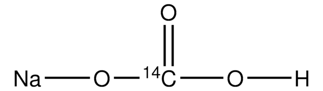 Sodium bicarbonate-14C buffered aqueous solution, extent of labeling: 2-10&#160;mCi per mmol