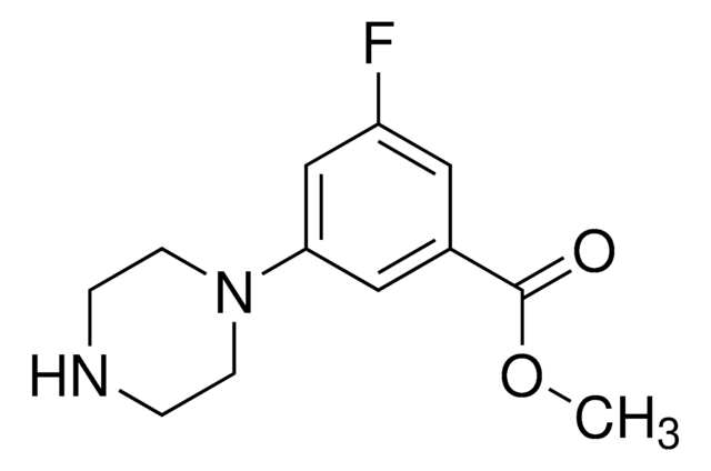 Methyl 3-fluoro-5-(1-piperazinyl)benzoate