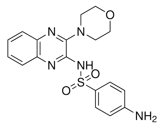 4-AMINO-N-(3-MORPHOLIN-4-YL-QUINOXALIN-2-YL)-BENZENESULFONAMIDE AldrichCPR