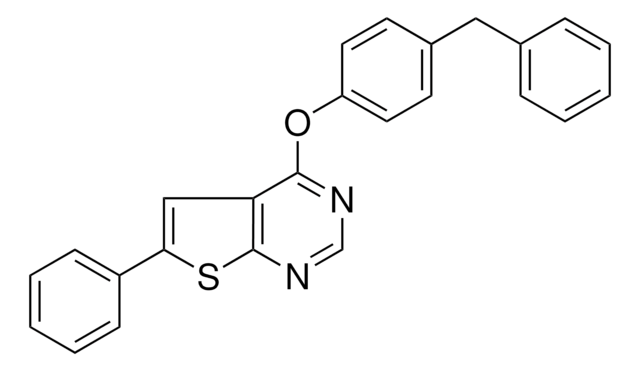 4-(4-BENZYLPHENOXY)-6-PHENYLTHIENO(2,3-D)PYRIMIDINE AldrichCPR