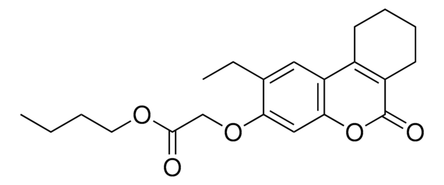 BUTYL ((2-ETHYL-6-OXO-7,8,9,10-TETRAHYDRO-6H-BENZO(C)CHROMEN-3-YL)OXY)ACETATE AldrichCPR