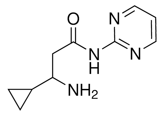 3-Amino-3-cyclopropyl-N-(pyrimidin-2-yl)propanamide AldrichCPR