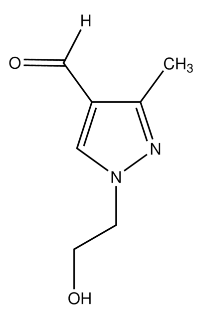 1-(2-Hydroxyethyl)-3-methyl-1H-pyrazole-4-carbaldehyde AldrichCPR