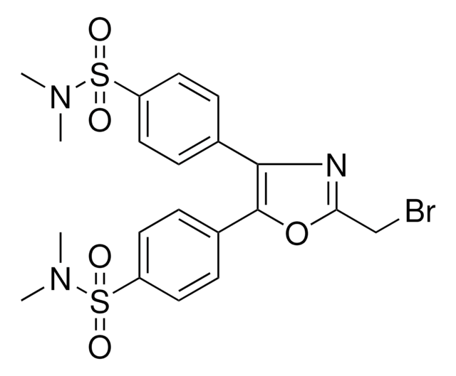 4,4'-(2-(BROMOMETHYL)OXAZOLE-4,5-DIYL)BIS(N,N-DIMETHYLBENZENESULFONAMIDE) AldrichCPR