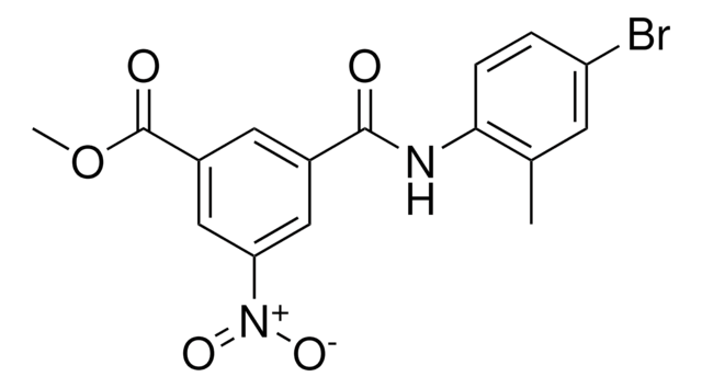 METHYL 3-((4-BROMO-2-METHYLANILINO)CARBONYL)-5-NITROBENZOATE AldrichCPR