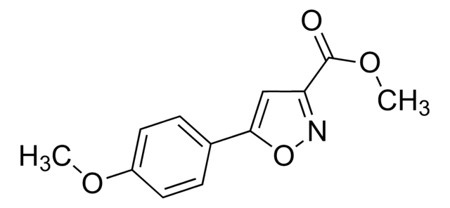 Methyl 5-(4-methoxyphenyl)isoxazole-3-carboxylate AldrichCPR