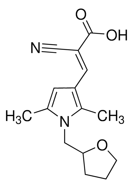 2-Cyano-3-[2,5-dimethyl-1-(tetrahydro-2-furanylmethyl)-1H-pyrrol-3-yl]-2-propenoic acid