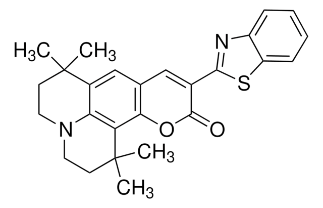 10-(2-Benzothiazolyl)-2,3,6,7-tetrahydro-1,1,7,7-tetramethyl-1H,5H,11H-(1)benzopyropyrano(6,7-8-I,j)quinolizin-11-one