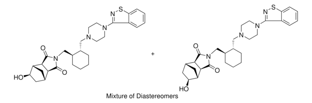 5beta/6beta-Hydroxy Lurasidone (Mixture of Diastereomers) solution 1.0&#160;mg/mL in methanol, ampule of 1&#160;mL, certified reference material, Cerilliant&#174;