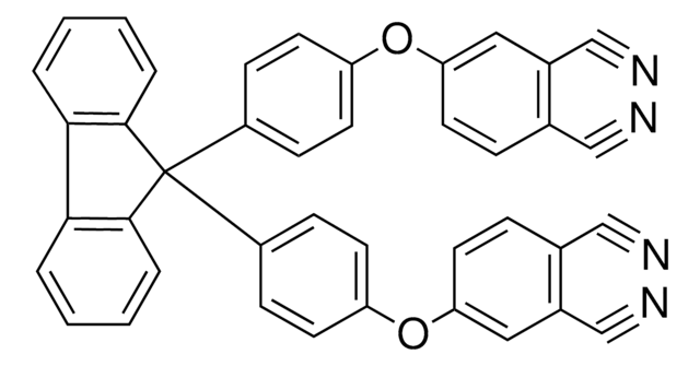 4-(4-{9-[4-(3,4-DICYANOPHENOXY)PHENYL]-9H-FLUOREN-9-YL}PHENOXY)PHTHALONITRILE AldrichCPR