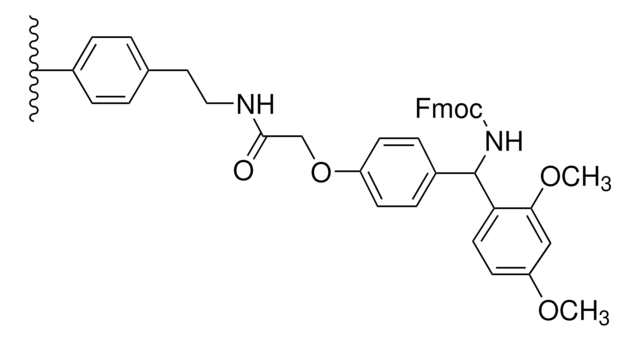 Polystyrene A-RAM extent of labeling: 0.4-0.7&#160;mmol/g loading