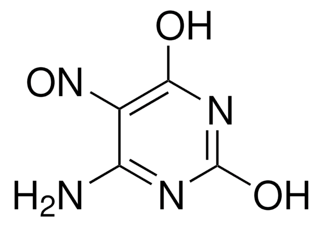 6-Amino-2,4-dihydroxy-5-nitrosopyrimidine 97%