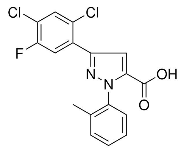 3-(2,4-DICHLORO-5-FLUOROPHENYL)-1-(2-METHYLPHENYL)-1H-PYRAZOLE-5 ...