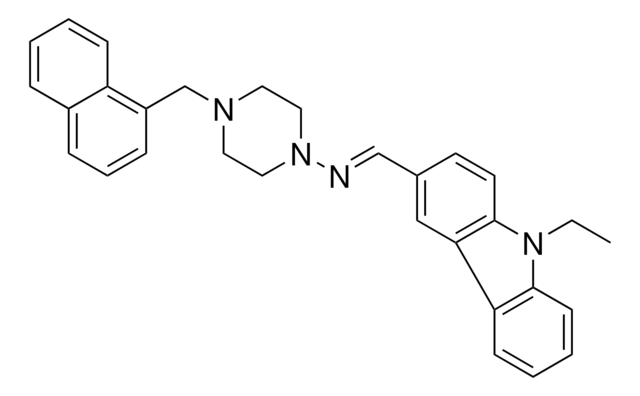 N-((9-ETHYL-9H-CARBAZOL-3-YL)METHYLENE)-4-(1-NAPHTHYLMETHYL)-1-PIPERAZINAMINE AldrichCPR