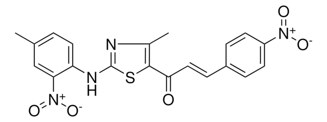 1-(4-ME-2-(4-ME-2-NITROANILINO)-1,3-THIAZOL-5-YL)-3-(4-NITRO-PH)-2-PROPEN-1-ONE AldrichCPR