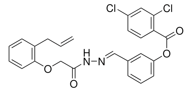 3-(2-((2-ALLYLPHENOXY)ACETYL)CARBOHYDRAZONOYL)PHENYL 2,4-DICHLOROBENZOATE AldrichCPR