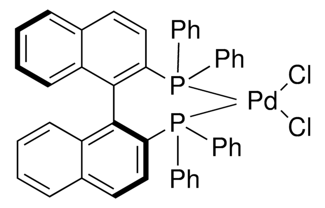 Dichloro[(S)-(&#8722;)-2,2&#8242;-bis(diphenylphosphino)-1,1&#8242;-binaphthyl]palladium(II) 97%