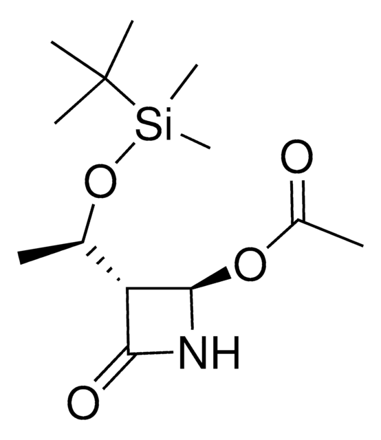 [3R(1&#8242;R,4R)]-(+)-4-Acetoxy-3-[1-(tert-butyldimethylsilyloxy)ethyl]-2-azetidinone 98%