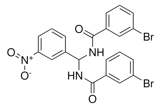 3-BROMO-N-[[(3-BROMOBENZOYL)AMINO](3-NITROPHENYL)METHYL]BENZAMIDE AldrichCPR