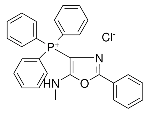 (5-(METHYLAMINO)-2-PHENYL-1,3-OXAZOL-4-YL)(TRIPHENYL)PHOSPHONIUM CHLORIDE AldrichCPR