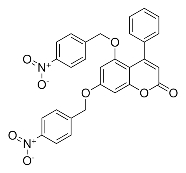 5,7-BIS((4-NITROBENZYL)OXY)-4-PHENYL-2H-CHROMEN-2-ONE AldrichCPR