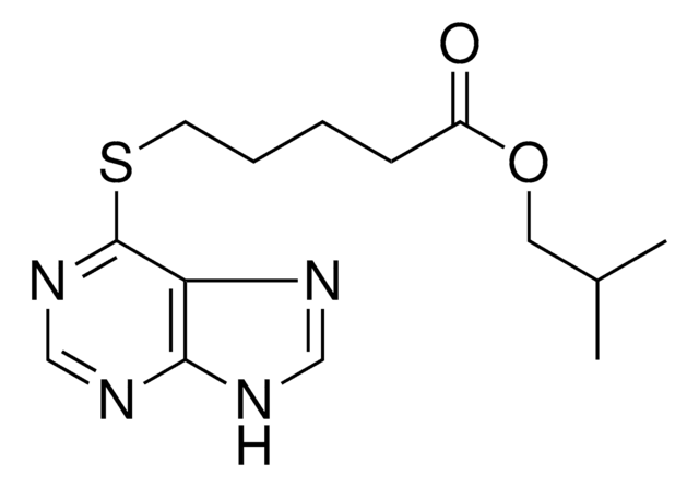 ISOBUTYL 5-(9H-PURIN-6-YLTHIO)PENTANOATE AldrichCPR