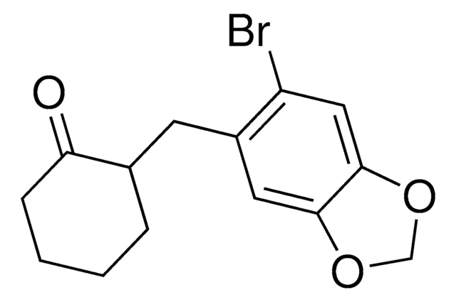 2-[(6-Bromo-1,3-benzodioxol-5-yl)methyl]cyclohexanone AldrichCPR