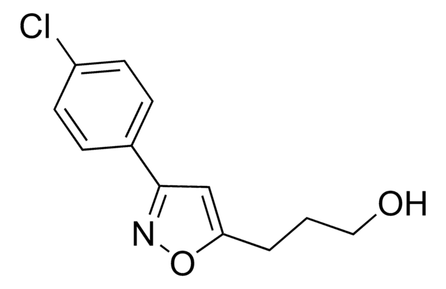 3-(3-(4-Chlorophenyl)isoxazol-5-yl)propan-1-ol AldrichCPR