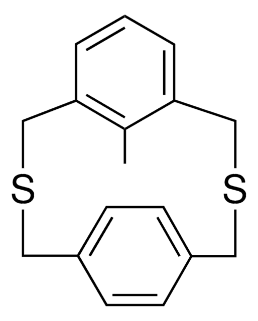 ME-3,11-DITHIA-TRICYCLO(11.2.2.1(5,9))OCTADECA-1(16),5,7,9(18),13(17),14-HEXAENE AldrichCPR