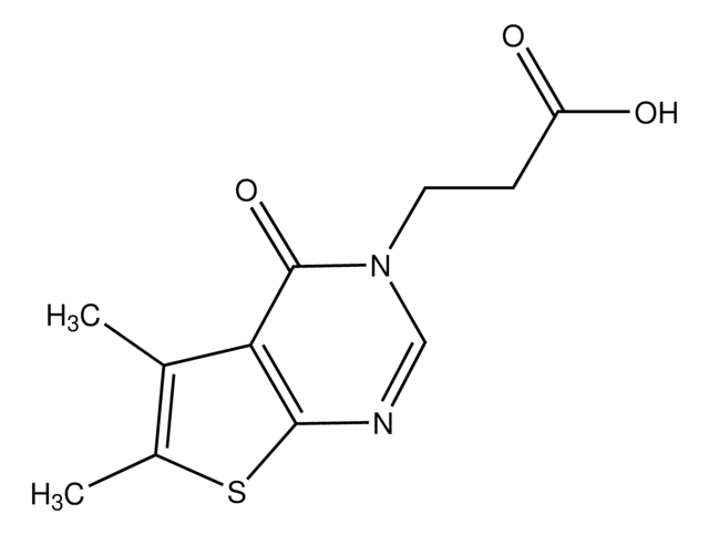 3-(5,6-Dimethyl-4-oxothieno[2,3-d]pyrimidin-3(4H)-yl)propanoic acid