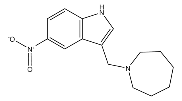 3-(azepan-1-ylmethyl)-5-nitro-1H-indole AldrichCPR