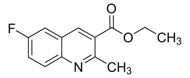 6-Fluoro-2-methylquinoline-3-carboxylic acid ethyl ester AldrichCPR