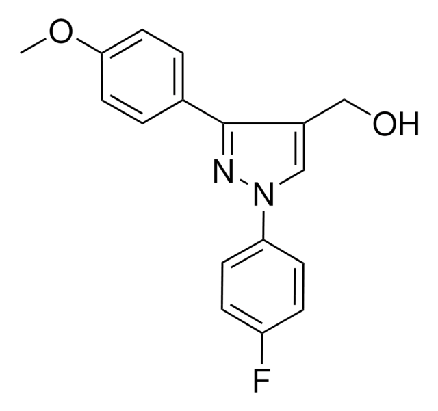 (1-(4-FLUOROPHENYL)-3-(4-METHOXYPHENYL)-1H-PYRAZOL-4-YL)METHANOL AldrichCPR