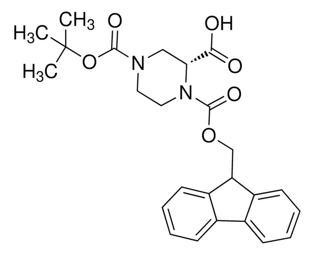 (R)-1-(((9H-Fluoren-9-yl)methoxy)carbonyl)-4-(tert-butoxycarbonyl)piperazine-2-carboxylic acid AldrichCPR