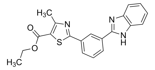 Ethyl 2-[3-(2-indolyl)phenyl]-4-methylthiazole-5-carboxylate AldrichCPR