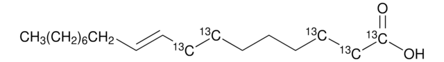 trans-Ölsäure-1,2,3,7,8-13C5 99 atom % 13C, 95% (CP)