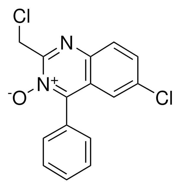 6-CHLORO-2-(CHLOROMETHYL)-4-PHENYLQUINAZOLINE 3-OXIDE AldrichCPR