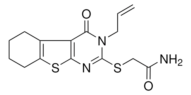 2-[(3-ALLYL-4-OXO-3,4,5,6,7,8-HEXAHYDRO[1]BENZOTHIENO[2,3-D]PYRIMIDIN-2-YL)SULFANYL]ACETAMIDE AldrichCPR