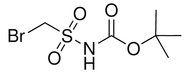 TERT-BUTYL (BROMOMETHYL)SULFONYLCARBAMATE AldrichCPR