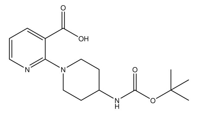 2-(4-((tert-Butoxycarbonyl)amino)piperidin-1-yl)nicotinic acid AldrichCPR