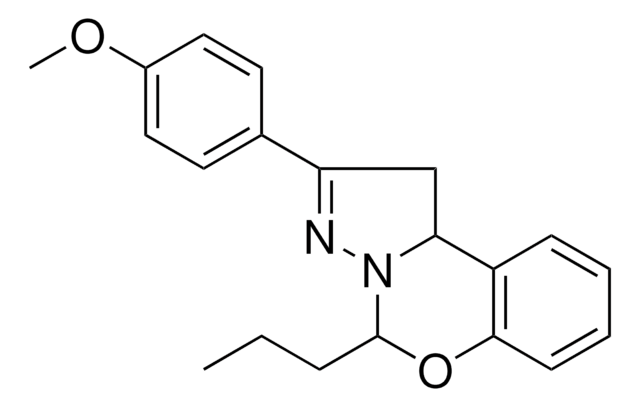 METHYL 4-(5-PROPYL-1,10B-DIHYDROPYRAZOLO(1,5-C)(1,3)BENZOXAZIN-2-YL)PHENYL ETHER AldrichCPR