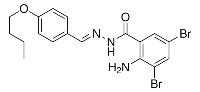 2-AMINO-3,5-DIBROMO-N'-(4-BUTOXYBENZYLIDENE)BENZOHYDRAZIDE AldrichCPR