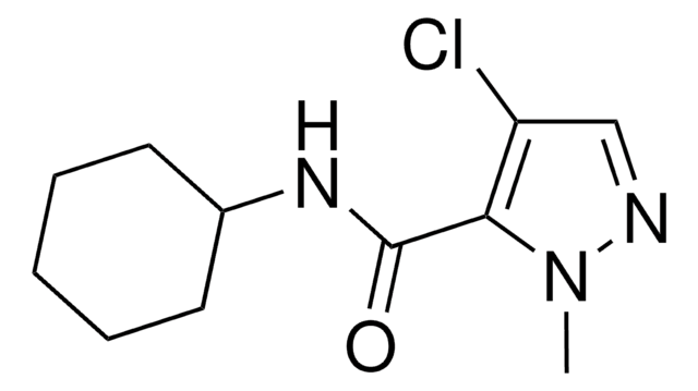 4-CHLORO-N-CYCLOHEXYL-1-METHYL-1H-PYRAZOLE-5-CARBOXAMIDE AldrichCPR