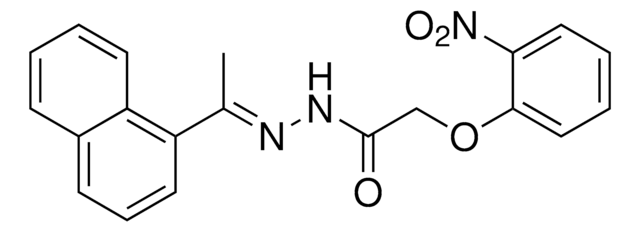 N'-[1-(1-NAPHTHYL)ETHYLIDENE]-2-(2-NITROPHENOXY)ACETOHYDRAZIDE AldrichCPR