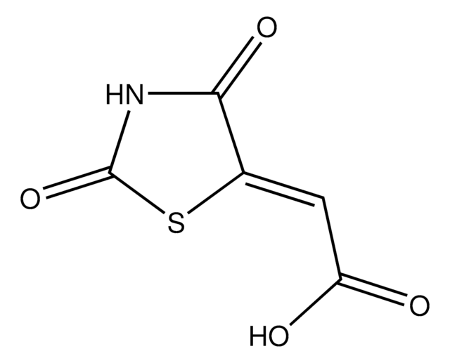 (2Z)-(2,4-Dioxo-1,3-thiazolidin-5-ylidene)acetic acid AldrichCPR