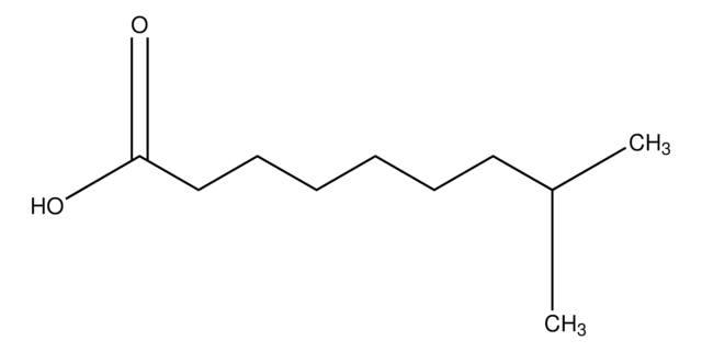 8-Methylnonanoic acid &#8805;97% (capillary GC), &#8805;97% (titration)