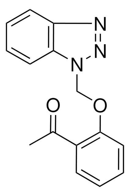 1-(2-(1H-1,2,3-BENZOTRIAZOL-1-YLMETHOXY)PHENYL)ETHANONE AldrichCPR