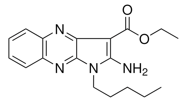 ETHYL 2-AMINO-1-PENTYL-1H-PYRROLO(2,3-B)QUINOXALINE-3-CARBOXYLATE AldrichCPR