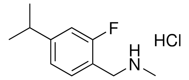 1-(2-Fluoro-4-isopropylphenyl)-N-methylmethanamine hydrochloride AldrichCPR